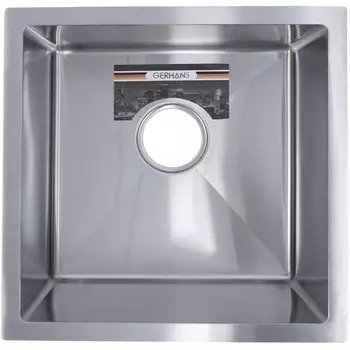 Мойка кухонная Gerhans K3 4444 встраиваемая, сатин