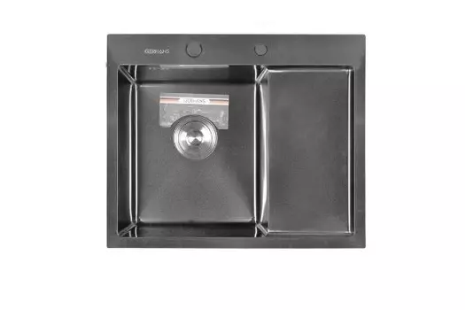 Мойка кухонная Gerhans K3 5848 B-L встраиваемая графит