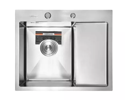 Мойка кухонная Gerhans K3 5848 L встраиваемая сатин