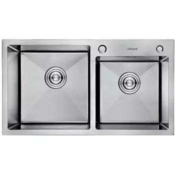 Мойка кухонная Gerhans K3 7843-S встраиваемая сатин
