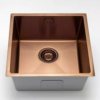 Мойка кухонная Grandex Aqua Proline 3034132 44х44 см, медь