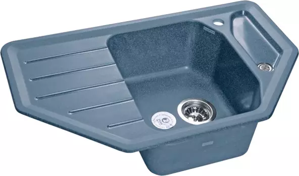 Мойка кухонная GranFest Corner GF-C800E графит