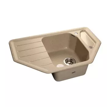 Мойка кухонная GranFest Corner GF-C800E песочная