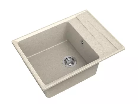 Мойка кухонная GranFest LEVEL GF-LV-660L бежевая