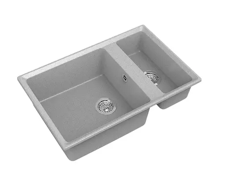 Мойка кухонная GranFest LEVEL GF-LV-760K серая