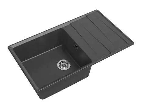 Мойка кухонная GranFest LEVEL GF-LV-860L графит