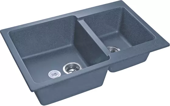 Мойка кухонная GranFest Practik P-780K графит