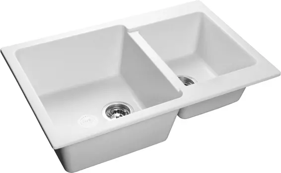 Мойка кухонная GranFest Practik P-780K иней