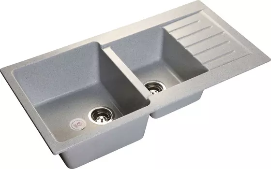Мойка кухонная GranFest Practik P-980KL серая