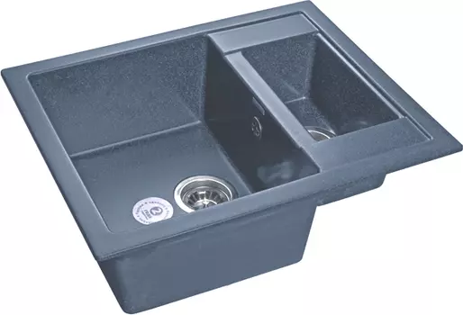 Мойка кухонная GranFest Quadro GF-Q610K графит