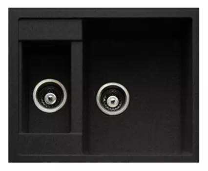 Мойка кухонная GranFest Quadro Q-610K черная