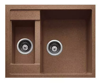 Мойка кухонная GranFest Quadro Q-610K терракот