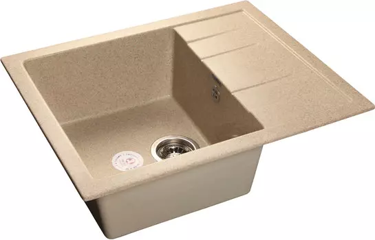 Мойка кухонная GranFest Quadro Q-650L песочная