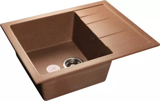 Мойка кухонная GranFest Quadro Q-650L терракот