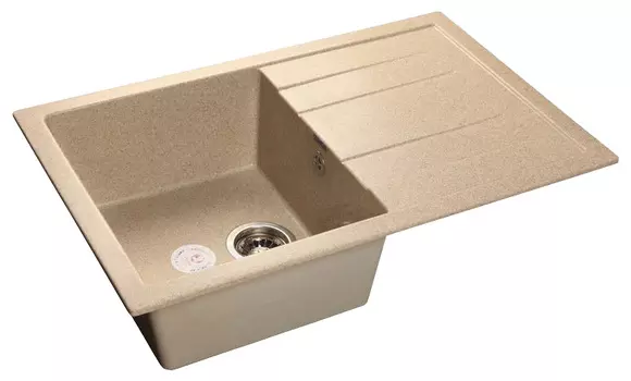 Мойка кухонная GranFest Quadro Q-780L песочная