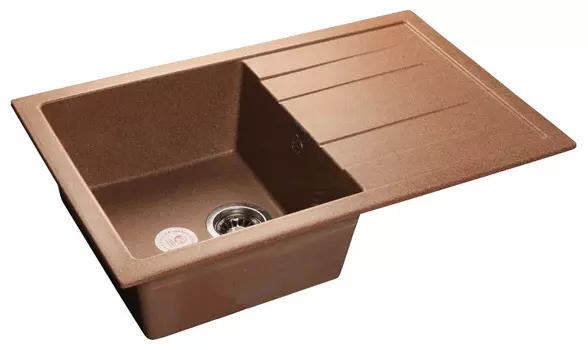Мойка кухонная GranFest Quadro Q-780L терракот