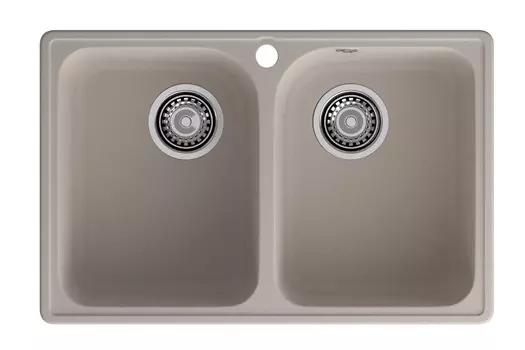 Мойка кухонная GranFest Quarz 15 73,7х47,8 см песочная