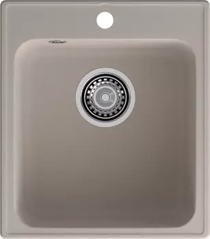 Мойка кухонная GranFest Quarz 17 41,8х47,7 см песочная