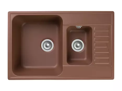 Мойка кухонная GranFest Quarz 21К терракот