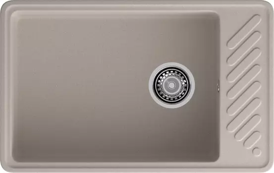 Мойка кухонная GranFest Quarz 51 75,3х47,6 см песочная