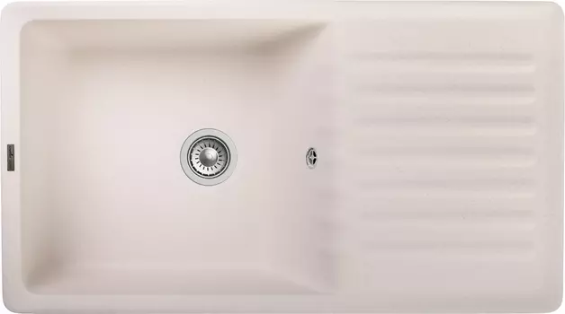 Мойка кухонная GranFest Quarz 73 85х47,5 см белая
