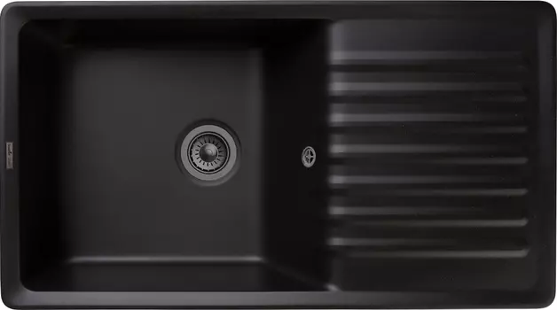 Мойка кухонная GranFest Quarz 73 85х47,5 см черная