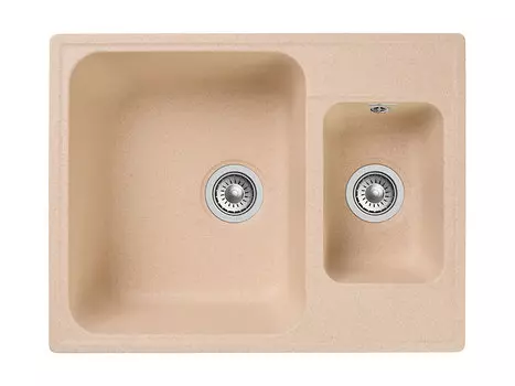 Мойка кухонная GranFest Quarz GF-Z09 бежевая