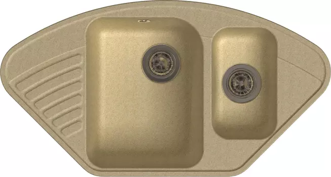 Мойка кухонная GranFest Quarz GF-Z14 бежевая