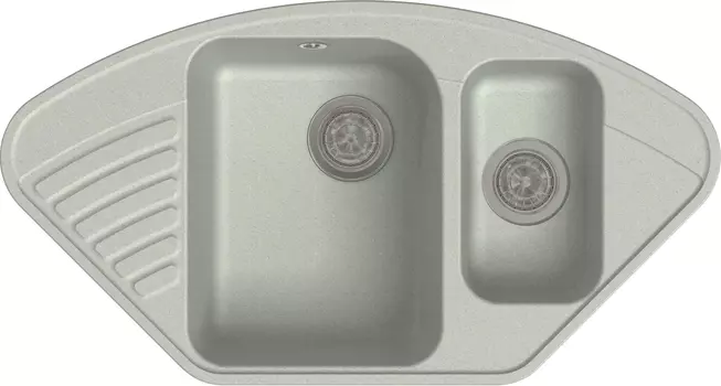 Мойка кухонная GranFest Quarz GF-Z14 серая
