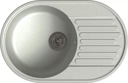 Мойка кухонная GranFest Quarz GF-Z18 серая