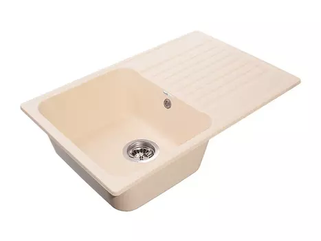 Мойка кухонная GranFest Quarz GF-Z78 бежевая