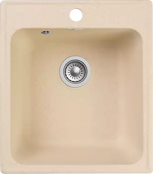 Мойка кухонная GranFest Quarz GF-Z 17 бежевая