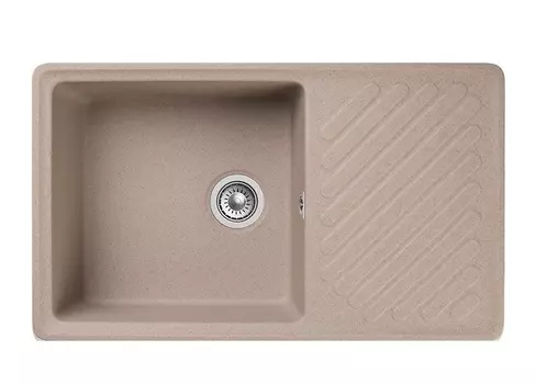 Мойка кухонная GranFest Quarz GF-ZL-53 песочный