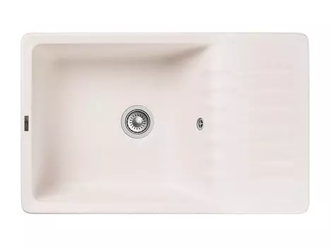Мойка кухонная GranFest Quarz GF-ZW-72 белый