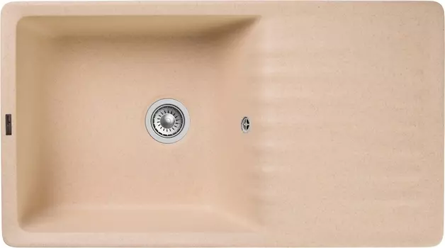 Мойка кухонная GranFest Quarz GF-ZW-73 бежевый