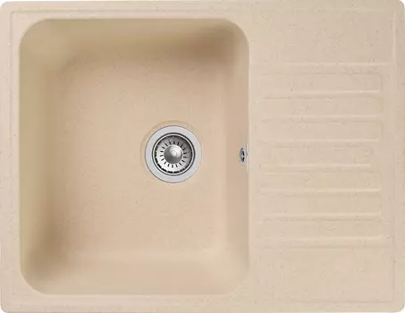 Мойка кухонная GranFest Quarz Z13 бежевый