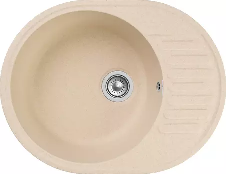Мойка кухонная GranFest Quarz Z58 бежевый