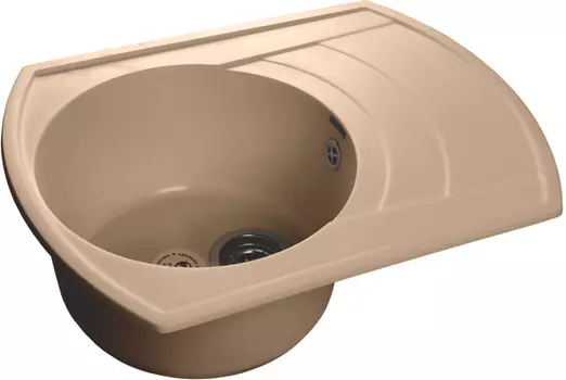 Мойка кухонная GranFest Rondo GF-R650L топаз