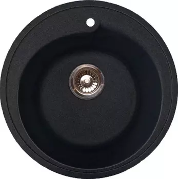 Мойка кухонная GranFest Rondo R-450 черная