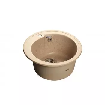 Мойка кухонная GranFest Rondo R-450 песочный