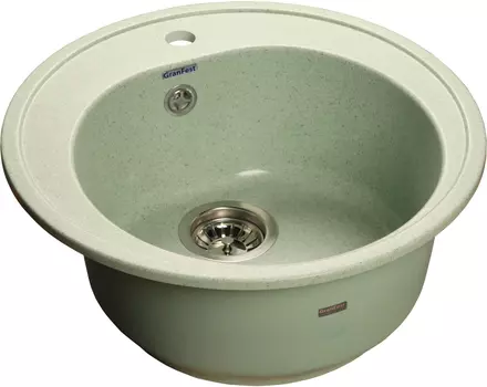 Мойка кухонная GranFest Rondo R-510 салатовая