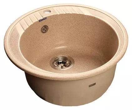 Мойка кухонная GranFest Rondo R-520 песочный