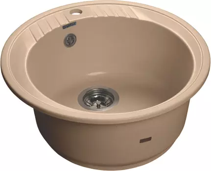 Мойка кухонная GranFest Rondo R-520 топаз
