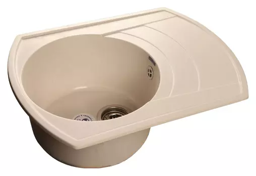 Мойка кухонная GranFest Rondo R-650L белая