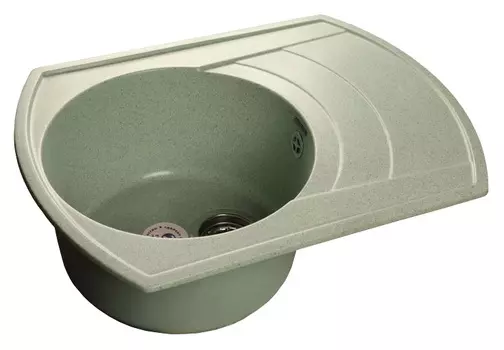 Мойка кухонная GranFest Rondo R-650L салатовая