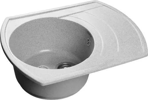 Мойка кухонная GranFest Rondo R-650L серая