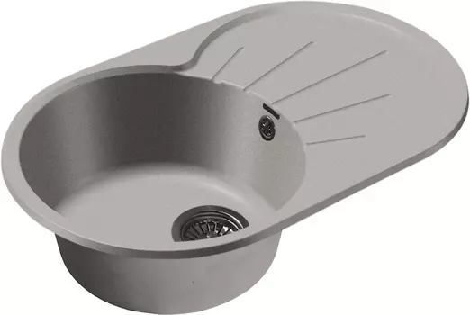 Мойка кухонная GranFest Rondo R-750L серая