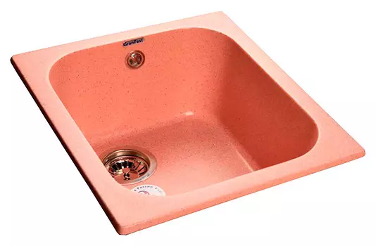 Мойка кухонная GranFest Standart GF-S430 розовый