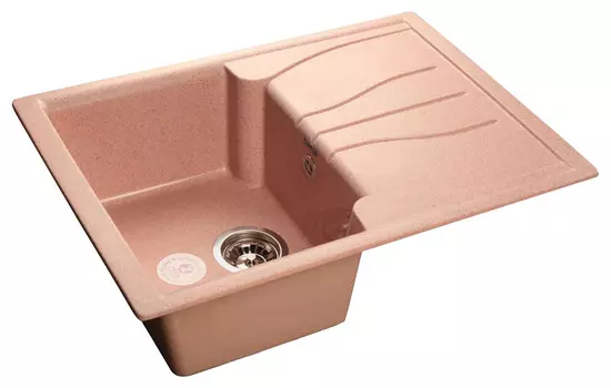 Мойка кухонная GranFest Standart GF-S680L розовый