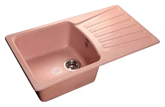 Мойка кухонная GranFest Standart GF-S850L розовый